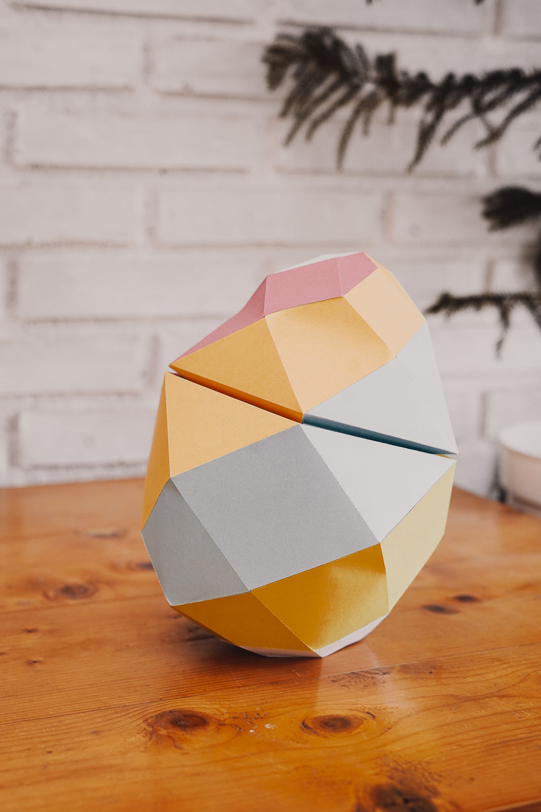 Egg Box 3D Papercraft