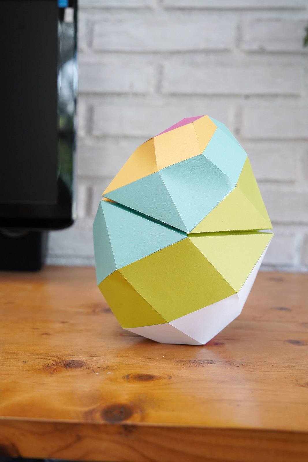 Egg Box 3D Papercraft
