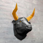 Bull 3D Animal Head