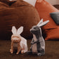 Two Bunnies Paper Animals