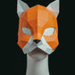 Cat 3D Paper Mask