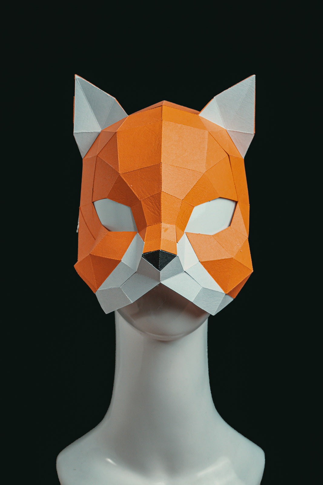 Cat 3D Paper Mask