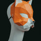 Cat 3D Paper Mask