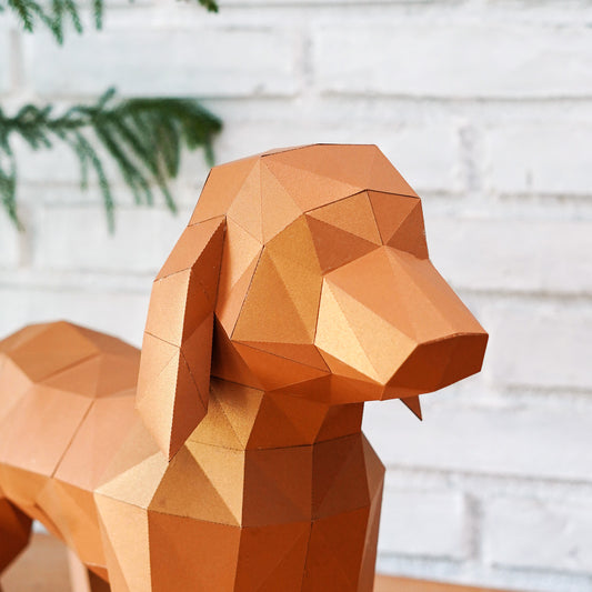 Frank Dog Paper Craft