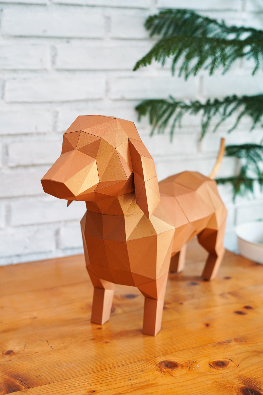 Frank Dog Paper Craft