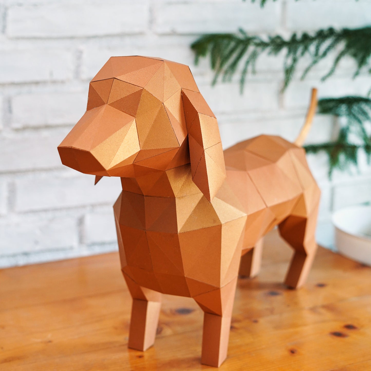 Frank Dog Paper Craft