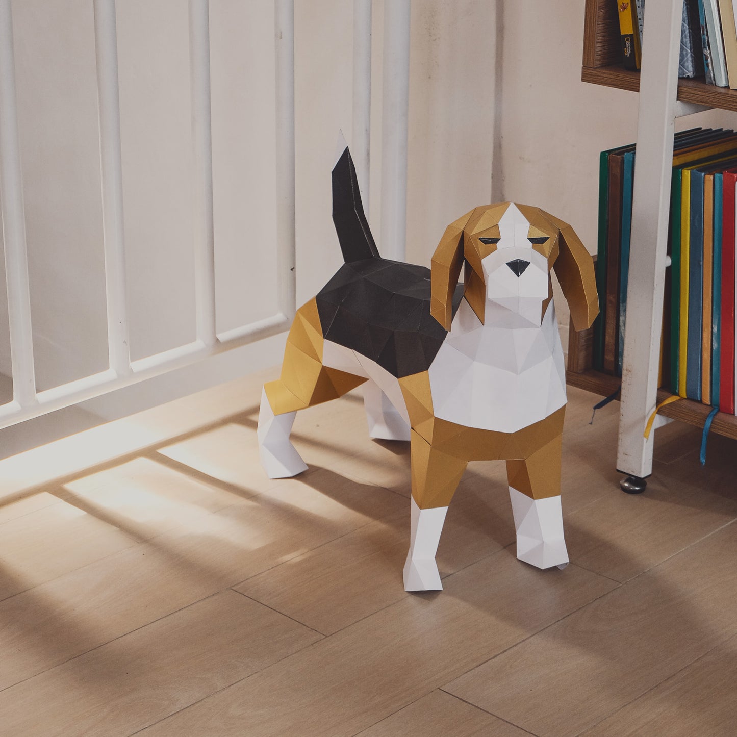 Beagle Dog Papercraft