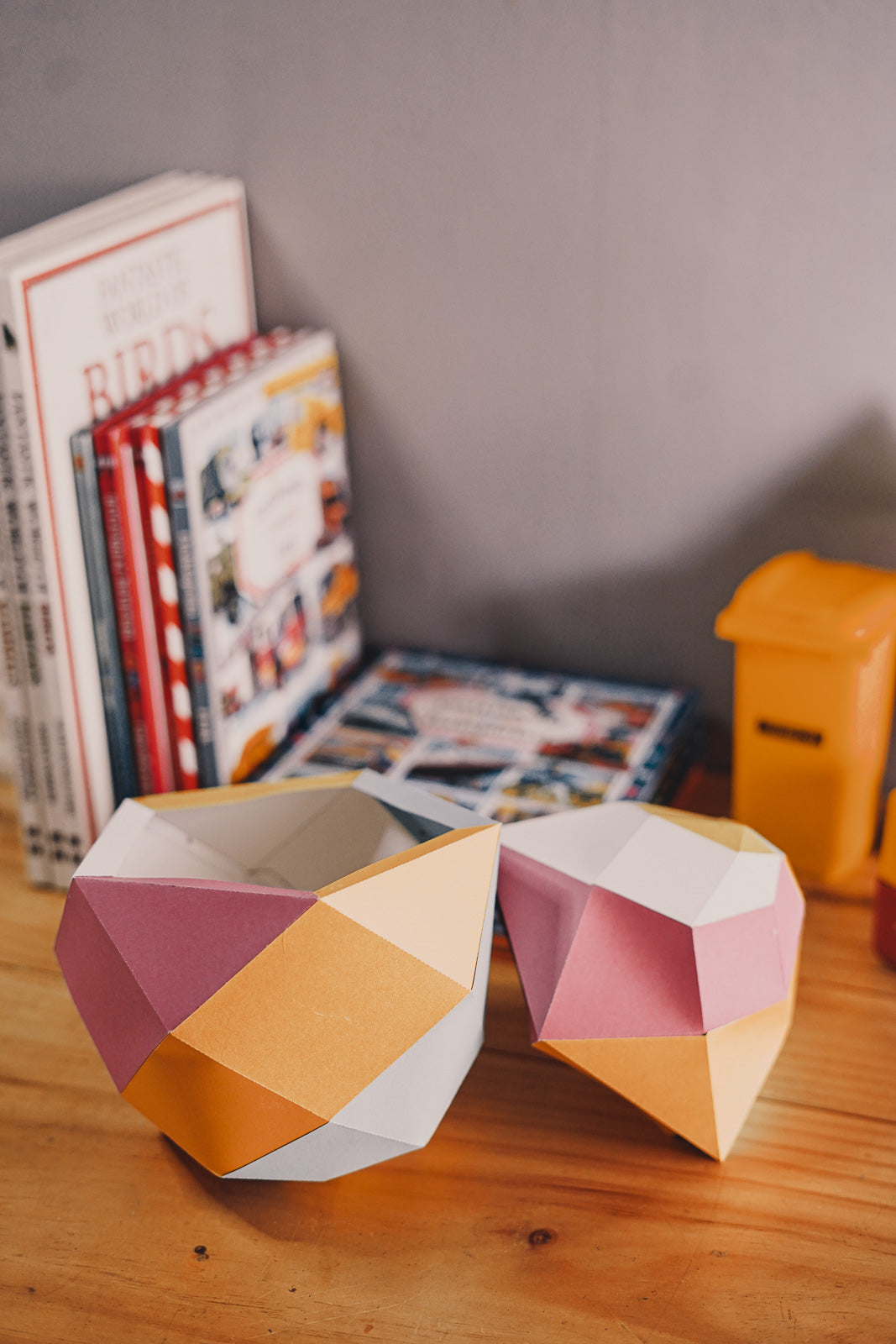 Egg Box 3D Papercraft