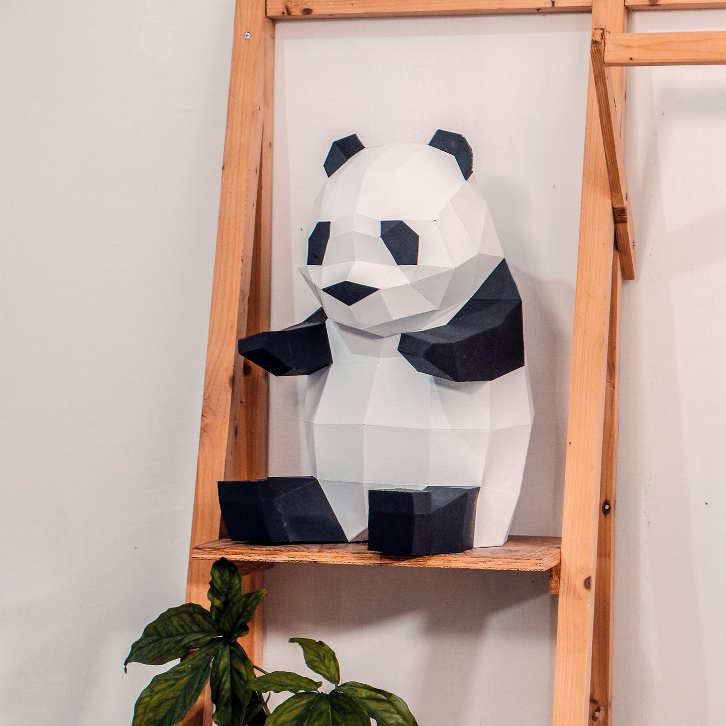 Panda Animal Paper Model