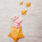 Star Bunny Wall Art 3D Decor