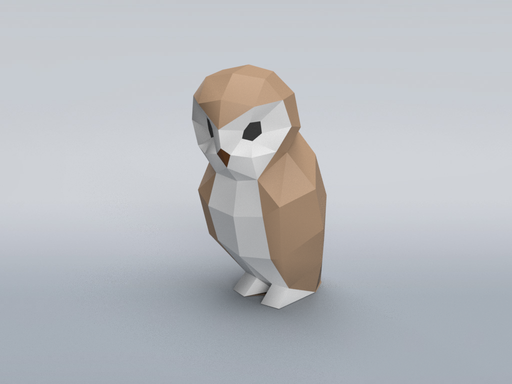 Owl - Free Papercraft Model