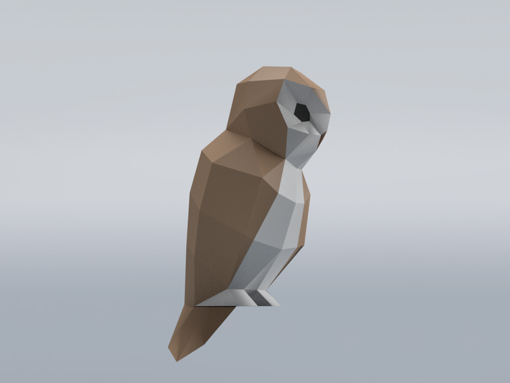 Owl - Free Papercraft Model