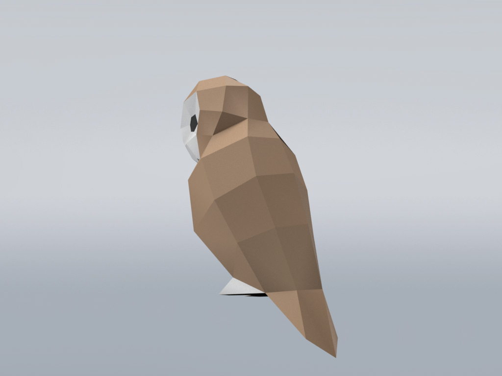 Owl - Free Papercraft Model