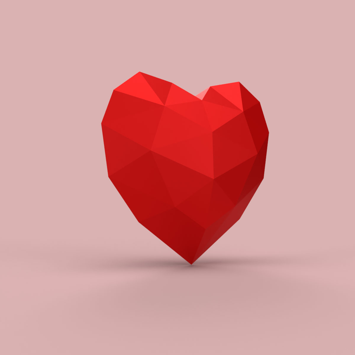 Heart 3D Paper Art