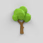 Tree Model Papercraft 3D