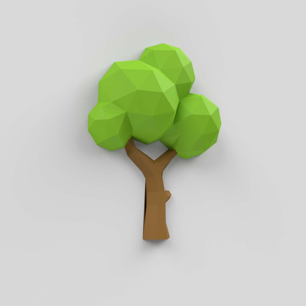 Tree Model Papercraft 3D